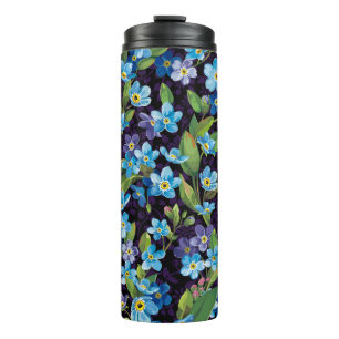 Bouteilles Isothermes Elégance Oublier-Me-Pas Motif Floral
