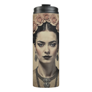 Bouteilles Isothermes Élégance vintage pour la vie moderne - Frida Kahlo