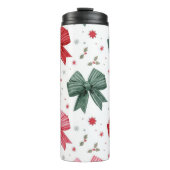 Bouteilles Isothermes Elegant Bow Christmas Tumbler for Her (Devant)