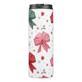 Bouteilles Isothermes Elegant Bow Christmas Tumbler for Her (Dos)