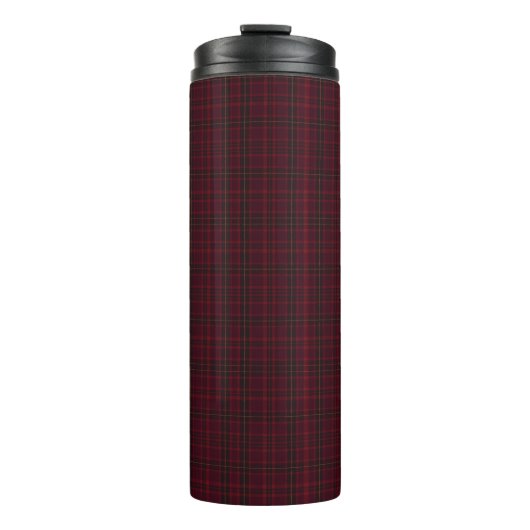 Bouteilles Isothermes Elegant Burgundy Tartan (Devant)