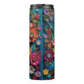 Bouteilles Isothermes Élégant et capricieux : Papercut Art Wrap 3D Owl 0 (Dos)