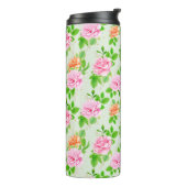 Bouteilles Isothermes Elegant Floral Roses Green Leaves Pattern-23675 (Tourné sur la gauche)
