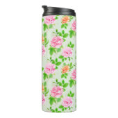 Bouteilles Isothermes Elegant Floral Roses Green Leaves Pattern-23675 (Tourné sur la droite)