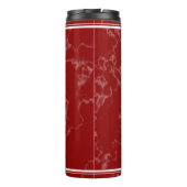 Bouteilles Isothermes Élégant marbre rouge 15 ans de travail Anniversair (Dos)