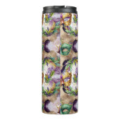 Bouteilles Isothermes Elégant Masque Mardi Gras (Dos)