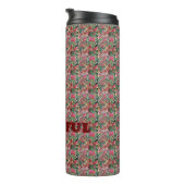 Bouteilles Isothermes Élégant Motif de congé coloré (Tourné sur la droite)