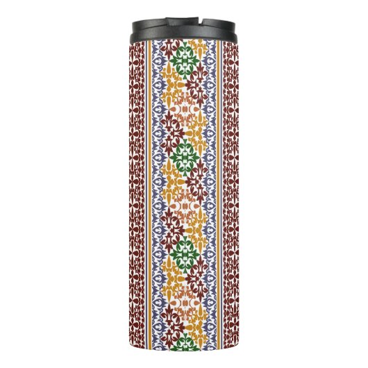 Bouteilles Isothermes élégant motif ethnique (Dos)