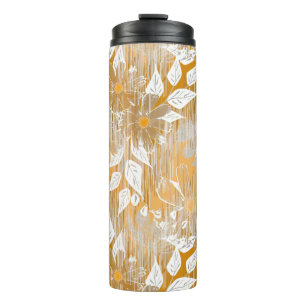 Bouteilles Isothermes Elégant motif floral.