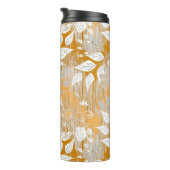 Bouteilles Isothermes Elégant motif floral. (Tourné sur la droite)