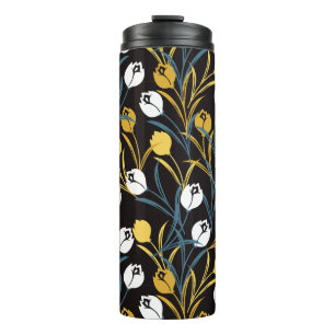Bouteilles Isothermes Élégant motif floral de Tulipe