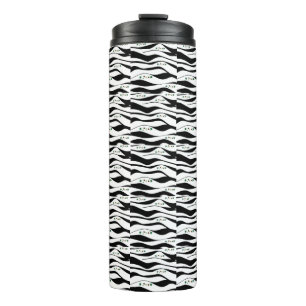 Bouteilles Isothermes Élégant noir et blanc