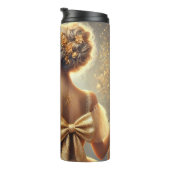 Bouteilles Isothermes Elégant Paris Soirée Célébration (Tourné sur la droite)