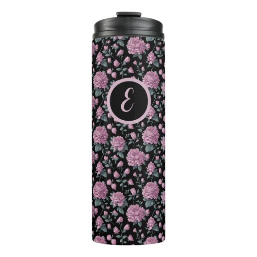 Bouteilles Isothermes Élégant Parulateur thermique à fleurs violettes av (Devant)