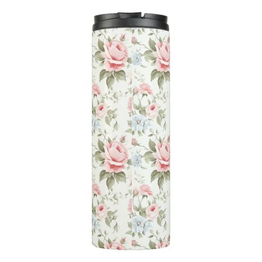 Bouteilles Isothermes Élégant Pastel rose fille mignonne Rose Motif (Dos)