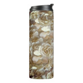 Bouteilles Isothermes Élégant Rose floral Motif pétal (Tourné sur la gauche)