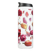 Bouteilles Isothermes Elegant Scattered Floral Petal | Modern (Tourné sur la droite)