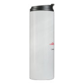 Bouteilles Isothermes Élégant style contemporain moderne gris rouge (Tourné sur la gauche)