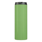 Bouteilles Isothermes Elégant Verte style Thermal tumbler pour boire. (Dos)