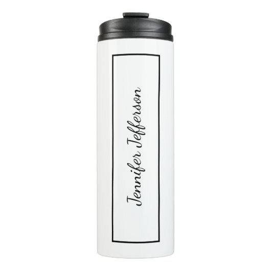 Bouteilles Isothermes Élégante écriture moderne à la main Plain Professi (Devant)