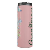 Bouteilles Isothermes Élégante Flexière Rose Blush Grand-mère (Dos)