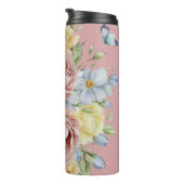 Bouteilles Isothermes Élégante Flexière Rose Blush Grand-mère (Tourné sur la droite)