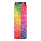 Bouteilles Isothermes Élégante Parties scintillant rose or jaune Étincel (Dos)