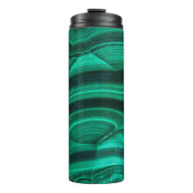 Elégante Pierre de cristal de malachite verte tend