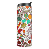 Bouteilles Isothermes Éléments de Noël festifs Design sans couture (Tourné sur la gauche)