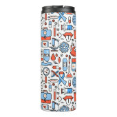 Bouteilles Isothermes Éléments Médicales (Dos)