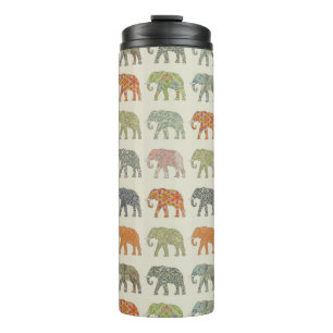 Bouteilles Isothermes Eléphant Coloré Animal Motif contemporain