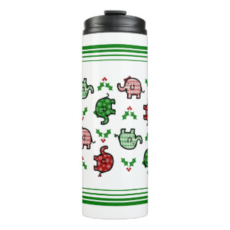 Bouteilles Isothermes Éléphant de Noël Tumbler