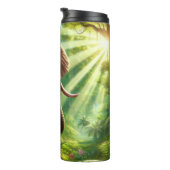 Bouteilles Isothermes Eléphant majestueux dans la jungle illuminée (Tourné sur la droite)