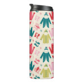 Bouteilles Isothermes Elf Colorful Coat et Chaussures Motif (Tourné sur la droite)