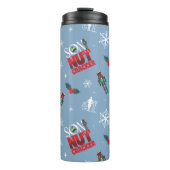 Bouteilles Isothermes Elf "Fils d'un Noisette" Motif d'hiver (Devant)