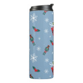 Bouteilles Isothermes Elf "Fils d'un Noisette" Motif d'hiver (Tourné sur la gauche)