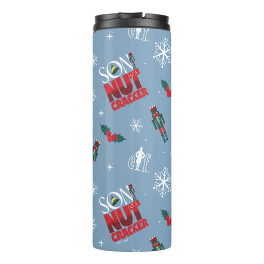 Bouteilles Isothermes Elf "Fils d'un Noisette" Motif d'hiver (Dos)