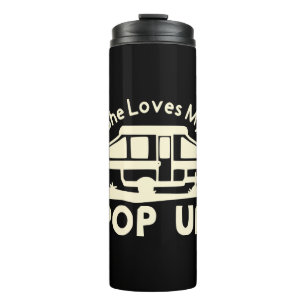 Bouteilles Isothermes Elle Aime Mon Pop-Up #USAPatriotGraphics ©