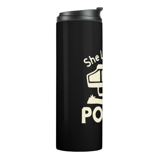 Bouteilles Isothermes Elle Aime Mon Pop-Up #USAPatriotGraphics © (Tourné sur la gauche)