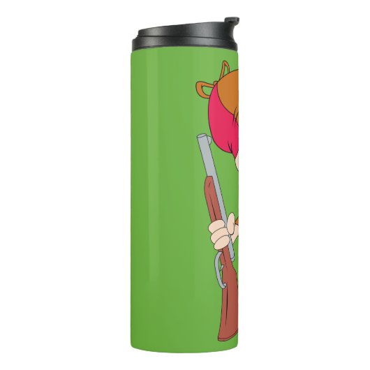 Bouteilles Isothermes ELMER FUDD™| Avec un fusil (Tourné sur la gauche)