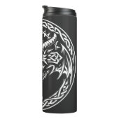Bouteilles Isothermes Emblème Dragon Celtique par BurnsInHell (Tourné sur la droite)