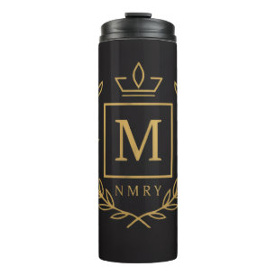 Bouteilles Isothermes "Emblème Royal NMKY – Monogramme M Dessin de Crête