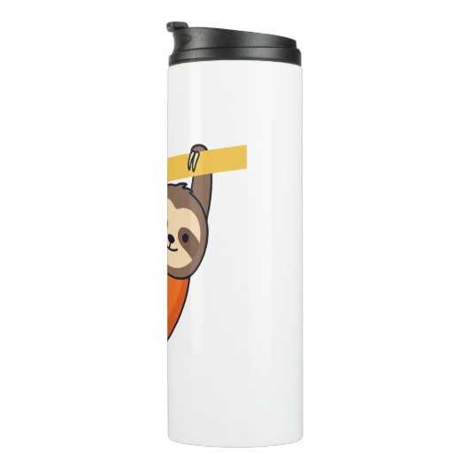 Bouteilles Isothermes Embrassement sur branche avec orange (Tourné sur la droite)