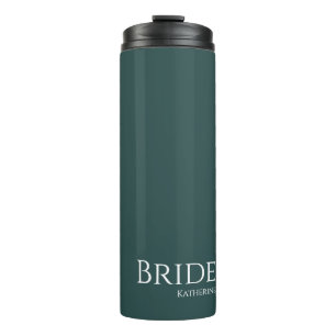 Bouteilles Isothermes Emerald Green et White-Bride-