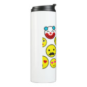 Bouteilles Isothermes émoticônes clowns (Tourné sur la gauche)
