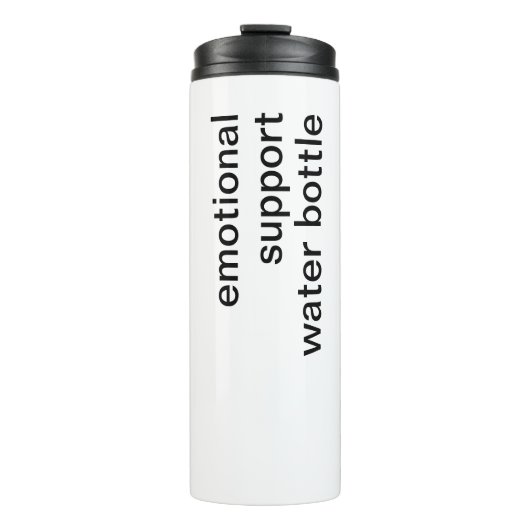 Bouteilles Isothermes Emotional Support Water Bottle (Devant)