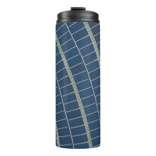 Bouteilles Isothermes Emplacement pour panneau solaire bleu
