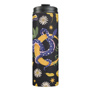Bouteilles Isothermes Empreinte de fées serpent et floral