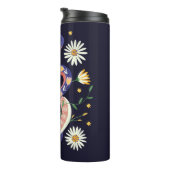 Bouteilles Isothermes Empreinte de fées serpent et floral (Tourné sur la droite)