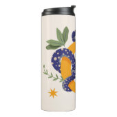 Bouteilles Isothermes Empreinte de fées serpent et floral (Tourné sur la gauche)